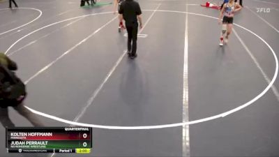 106 lbs Quarterfinal - Kolten Hoffmann, Minnesota vs Judah Perrault, No Nonsense Wrestling