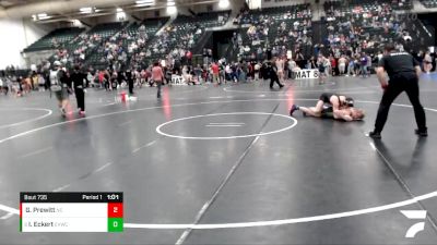 144 lbs Semifinal - Isaac Eckert, Elkhorn Valley Wrestling Club vs Gavin Prewitt, NC