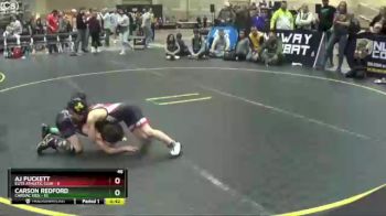 46 lbs Round 2 (4 Team) - Carson Redford, Cardiac Kids vs AJ PUCKETT, Elite Athletic Club