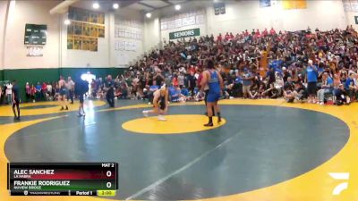 152 lbs Champ. Round 1 - Frankie Rodriguez, Nuview Bridge vs Alec Sanchez, La Habra