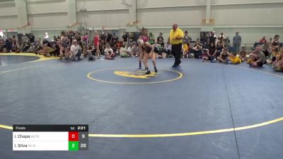 97 lbs Final - Isabella Chapa, Metro All-Stars vs Isla Silva, PA West