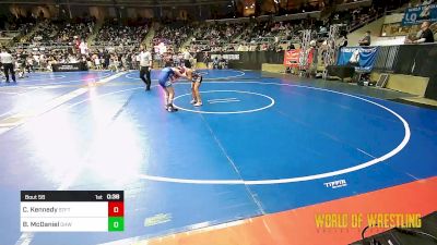 100 lbs Semifinal - Charlie Kay Kennedy, Standfast vs Blayke McDaniel, Greater Heights Wrestling