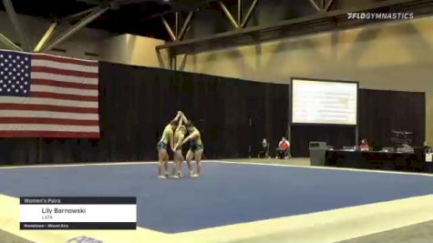 Lily Barnowski - Women's Pairs, LATA - 2021 USA Gymnastics Championships