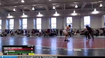 174 lbs 1st Place Match - Sawyer Dereszynski, Roanoke College vs Theo Sewell, Liberty