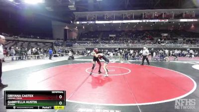 131 lbs Semifinal - Oriyana Castex, Laguna Creek vs Gabryella Austin, Pitman