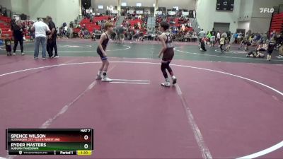 75 lbs Quarterfinal - Ryder Masters, Auburn Takedown vs Spence Wilson, Alexander City Youth Wrestling