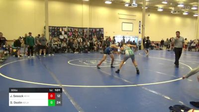 90 lbs Rr Rnd 1 - Joey Sesock, Highland Hornets K-8 vs Dylan Osolin, Lake WC K-8