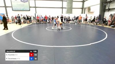 135 lbs Rr Rnd 3 - Donovan Huzinec, Bad Karma vs Reed Cousineau, Maine Trappers