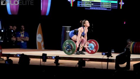 Alyssa Ritchey Clean & Jerks 99kg At 2017 IWF Worlds