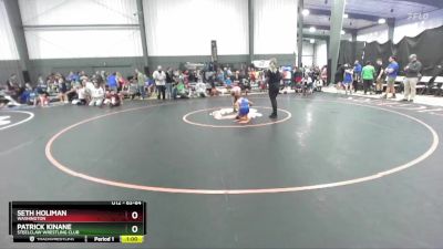 63-64 lbs Round 4 - Patrick Kinane, Steelclaw Wrestling Club vs Seth Holiman, Washington