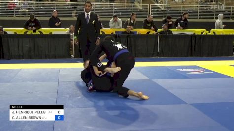 JOÃO HENRIQUE PELEGRINI vs CHASE ALLEN BROWN 2024 Pan Jiu Jitsu IBJJF Championship