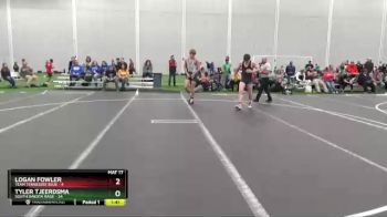 138 lbs Round 2 (8 Team) - Tyler Tjeerdsma, South Dakota Rage vs Logan Fowler, Team Tennessee Blue