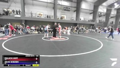 138 lbs Cons. Round 5 - Malachi Hoff, WA vs Devin Bobzien, CA