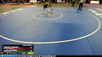 Champ. Round 1 - Treven Stassines, Fillmore Central vs Casey Schnebel, Battle Creek