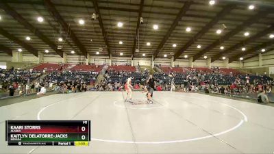 140 lbs Quarterfinal - Kaari Storrs, Alaska vs Kaitlyn Delatorre-Jackson, Nevada