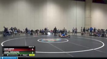 185 lbs Semis & 3rd Wb (16 Team) - Juan Giron, Eagle Empire vs Ansel Cervantes, South Dade Gladiators