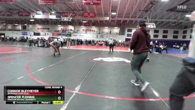 285 lbs Cons. Round 4 - Spencer Fleming, Missouri Baptist University vs Connor Bleymeyer, Dickinson State (N.D.)