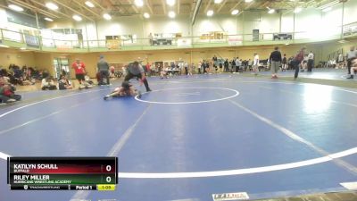 57-62 lbs Round 1 - Katilyn Schull, Buffalo vs Riley Miller, Hurricane Wrestling Academy