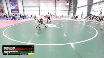 76 lbs Rd# 3 12:00pm Friday - Colt Brewer, VA Team Predator vs Brandon Lefler, Olympia