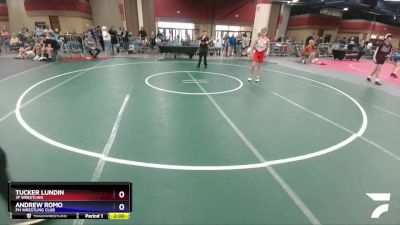 126 lbs Cons. Round 2 - Tucker Lundin, 3F Wrestling vs Andrew Romo, FM Wrestling Club