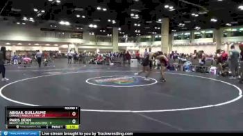 132 lbs Round 3 (10 Team) - Paris Dean, Beauty And The Creason Iowa vs Abigail Guillaume, Charlie`s Angels-IL Pink