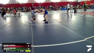 118-119 A Round 2 - Baydin Eakman, Mora vs Nathan Rocole, Watertown