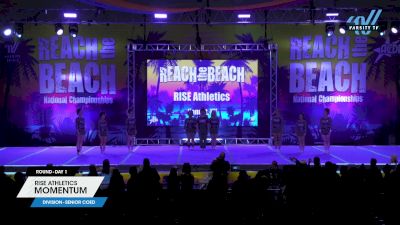RISE Athletics - Momentum [2024 L3 Senior Coed Day 1] 2024 ACDA Reach the Beach Cheer Grand Nationals