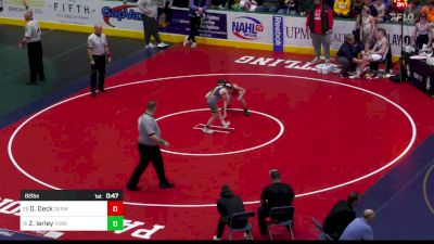 82 lbs Consi Of 8 #1 - Zachary Ierley, York Suburban vs Dylan Deck, Germantown Academy