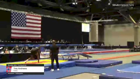 Trey Andrews - Double Mini Trampoline, FOND - 2021 USA Gymnastics Championships