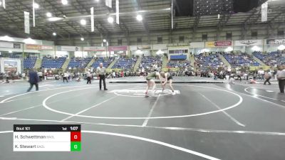 101 lbs Final - Harper Schwettman, Badlands Elite vs Kenadee Stewart, Badlands Elite