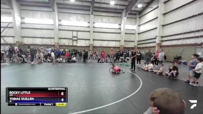 67 lbs Quarterfinal - Audrina Summers, WY vs Atlas Trout, UT