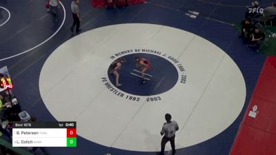 91 lbs Consi Of 8 #2 - Bella Peterson, Tunkhannock vs Layla Colich, Sharpsville