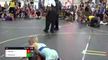 70 lbs Semis & 1st Wrestleback (8 Team) - Everett Murtha, Lead Miners vs Ari McKenna, Team Gotcha