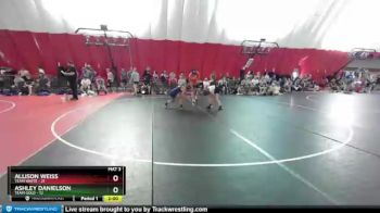 114 lbs Round 3 (6 Team) - Allison Weiss, Team White vs Ashley Danielson, Team Gold