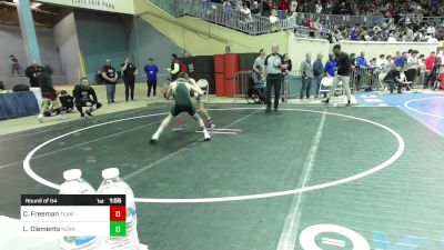 88 lbs Round Of 64 - Cruz Freeman, Team Choctaw vs Lawson Clements, Norman North