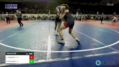 126 lbs Consi Of 8 #2 - Jacob Hughart, Dark Cloud Wrestling Club vs Brody Donnelly, Elgin Wrestling