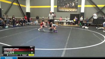 65 lbs Round 3 (4 Team) - Molly Rzab, Chasing Titles vs Charleigh Little, Missouri Gold
