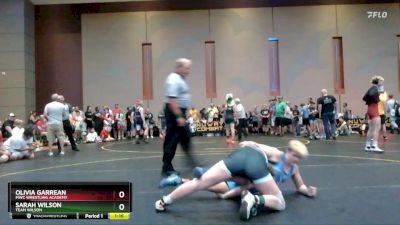 150 lbs Round 1 - Sarah Wilson, Team Wilson vs Olivia Garrean, MWC Wrestling Academy