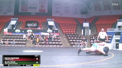 200 lbs Cons. Round 2 - Micah Bricker, Louisville WC vs Elvis Muja, Greg Gomez Trained