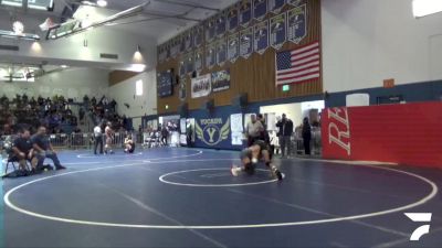 138 lbs Cons. Round 4 - Lucas Loughridge, Eleanor Roosevelt vs Emmanuel Martinez, Channel Islands