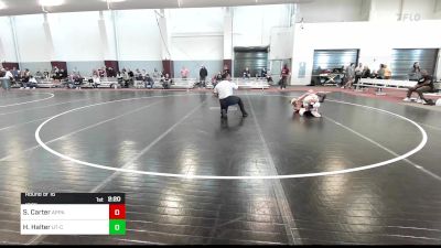 133 lbs Round Of 16 - Sean Carter, Appalachian State - UNATT vs Hayden Halter, Tennessee-Chattanooga