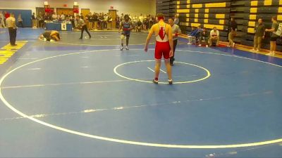 189 lbs Consy-1 - Caleb Bebout, Peters Township vs Taye Bradshaw, Armstrong