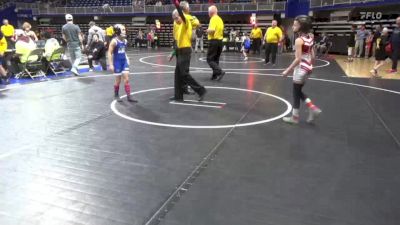 69 lbs Final - Vita Pitzarella, Peters Township vs Selena Ellsworth, Corry