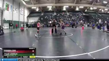 65 lbs Round 2 (6 Team) - Tyler Caniglia, Nebraska Titans vs Kamden Cohl, G.I. Grapplers Black