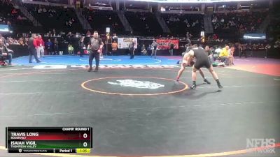 138-4A Champ. Round 1 - Isaiah Vigil, Thompson Valley vs Travis Long, Roosevelt