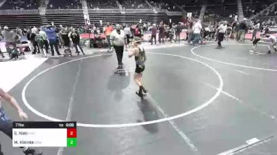 70 lbs Semifinal - Patrick Martinez, Pirates Wrestling vs Canon Horner, Natrona Colts