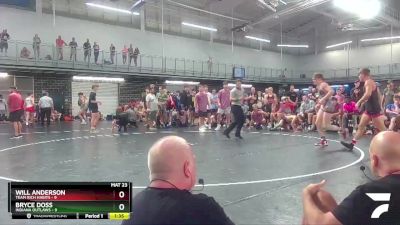 138 lbs Placement Matches (16 Team) - Will Anderson, Team Rich Habits vs Bryce Doss, Indiana Outlaws