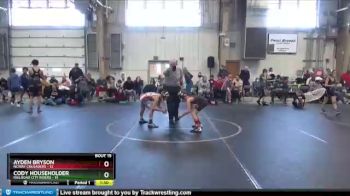 72 lbs Round 4 (8 Team) - Cody Householder, Railroad City Riders vs Ayden Bryson, NCWAY Crusaders