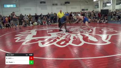 220-E lbs 5th Place - Brady Wilt, WV vs Malachi Peak, PA