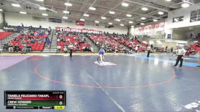 285 lbs Semifinal - Crew Howard, Nebraska-Kearney vs Taniela Feliciano-Takafua, Simon Fraser